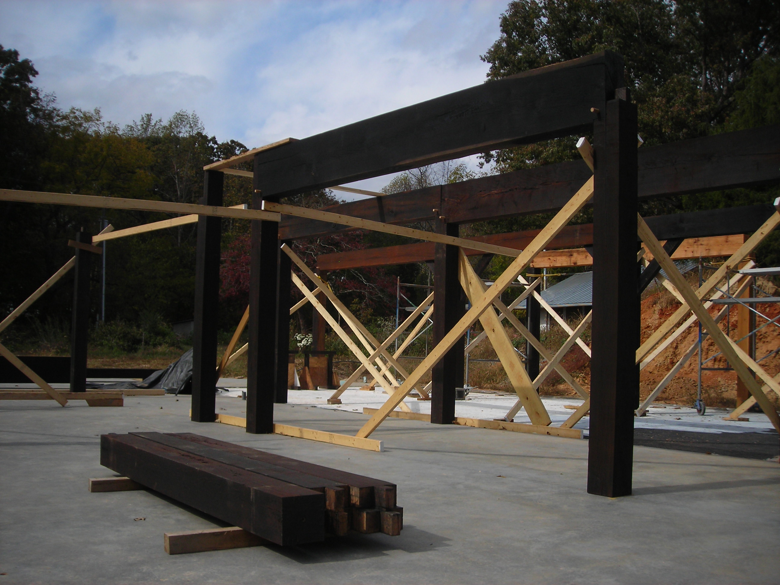 Timber Framing The Old with the New Southern Exposure Seed Exchange