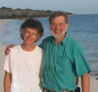 jeff and patty on san salvador island