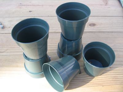 3" Plastic Seedling Pots, 12 SUPPLY 3" Plastic Seedling Pots, 12 SUPPLY