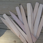 Wooden Garden Labels,25 SUPPLY