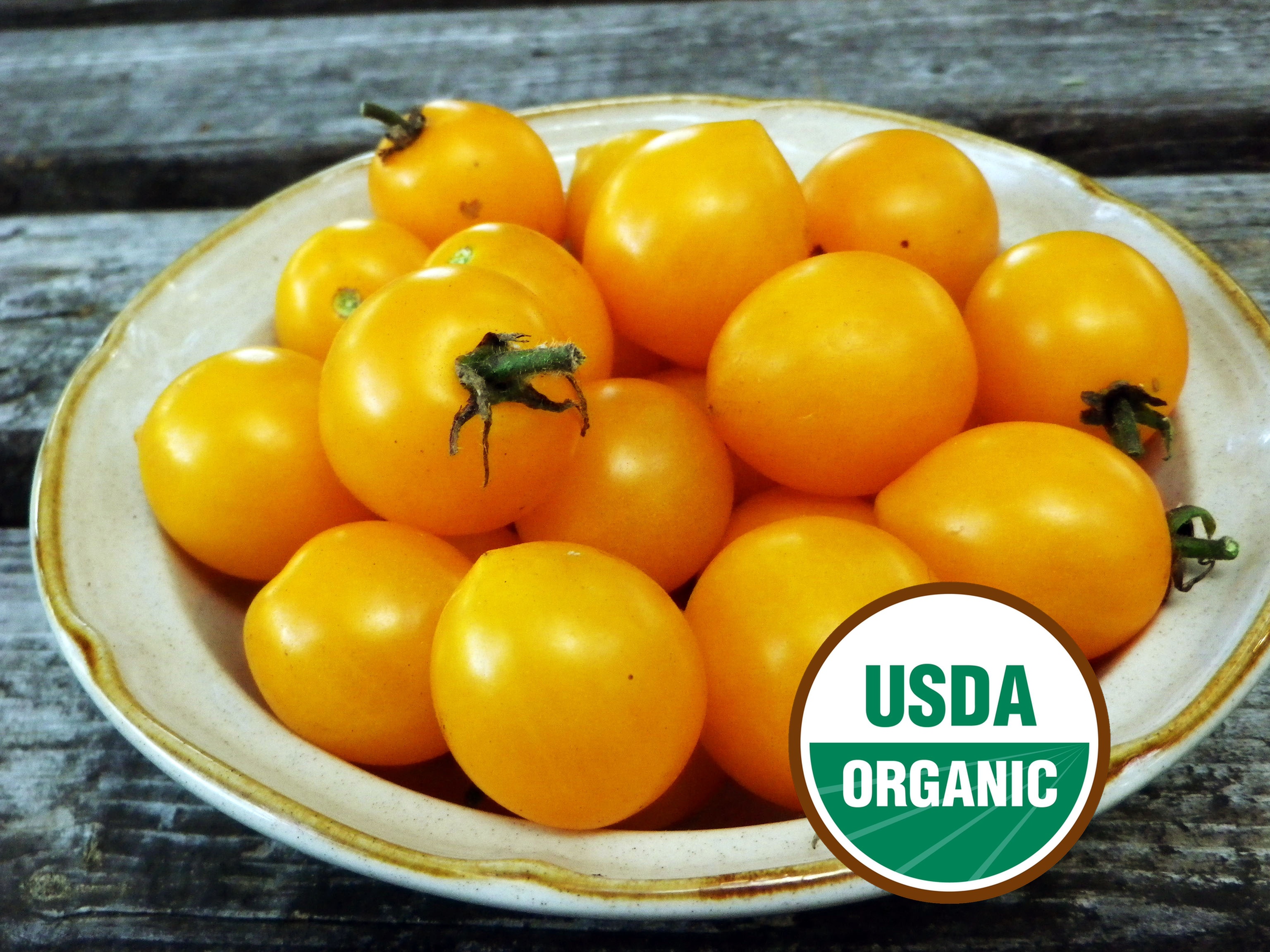 Yellow, Orange & White Tomatoes