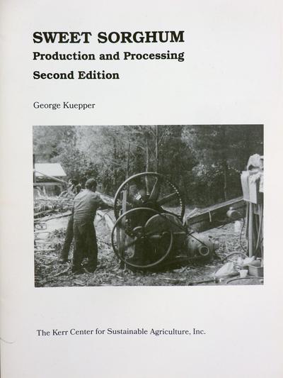 Product Image for Sweet Sorghum: Production and Processing